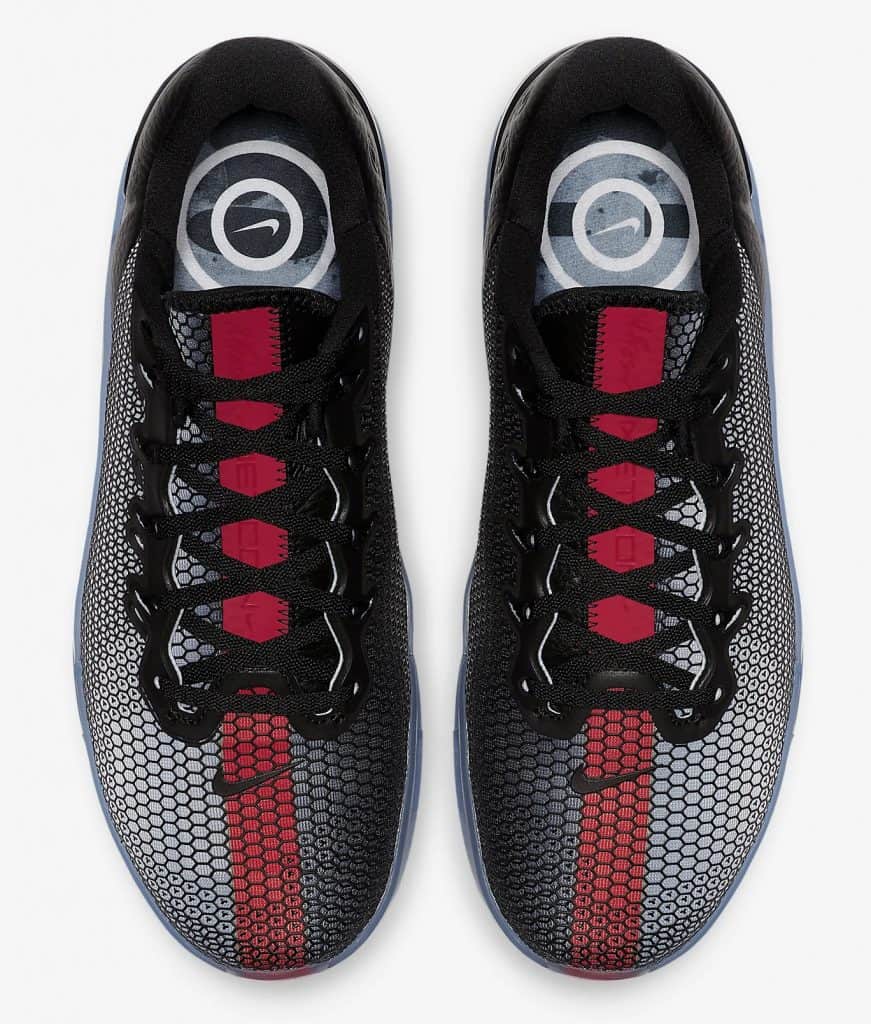 Nike Metcon 5 Mat Fraser edition - The racing stripe nods to the chase for first place on the competition floor.