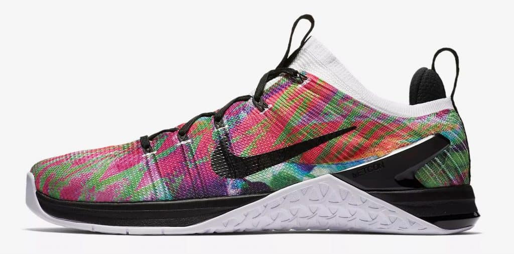 Nike Metcon DSX Flyknit 2 - in WOD paradise color scheme - no two pairs are alike!