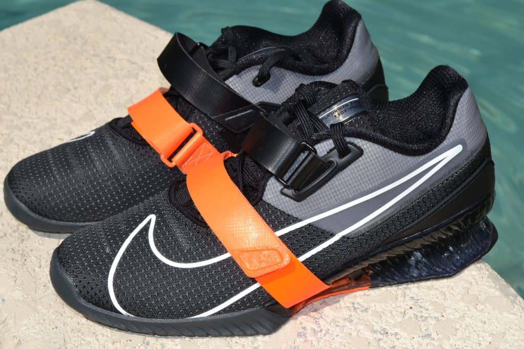 nike romaleos 4 anthracite orange black