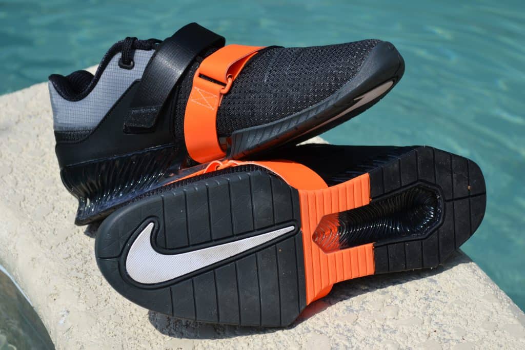 Nike Romaleos 4 - Black/Orange Stacked