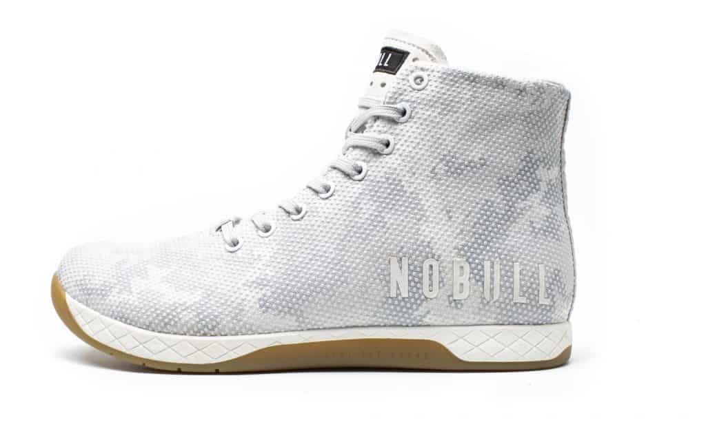 NOBULL high-top trainer in frostbite camo