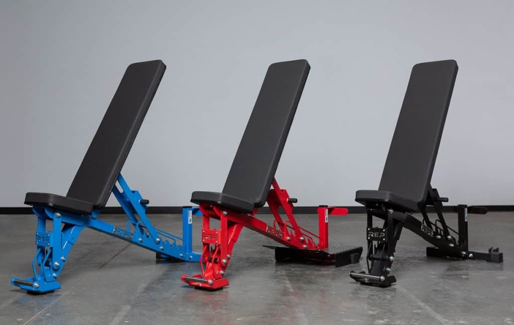 Rep Fitness AB-5200 Adjustable Bench - available in colors.