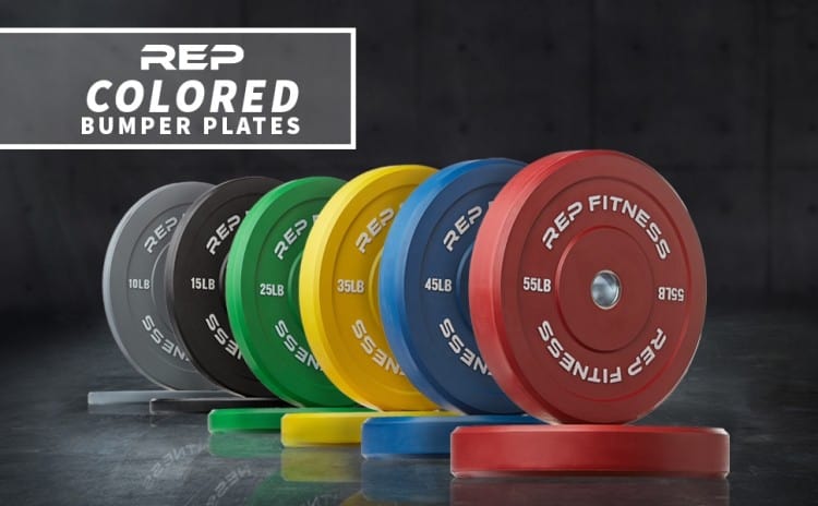 Rep Color Bumper Plates