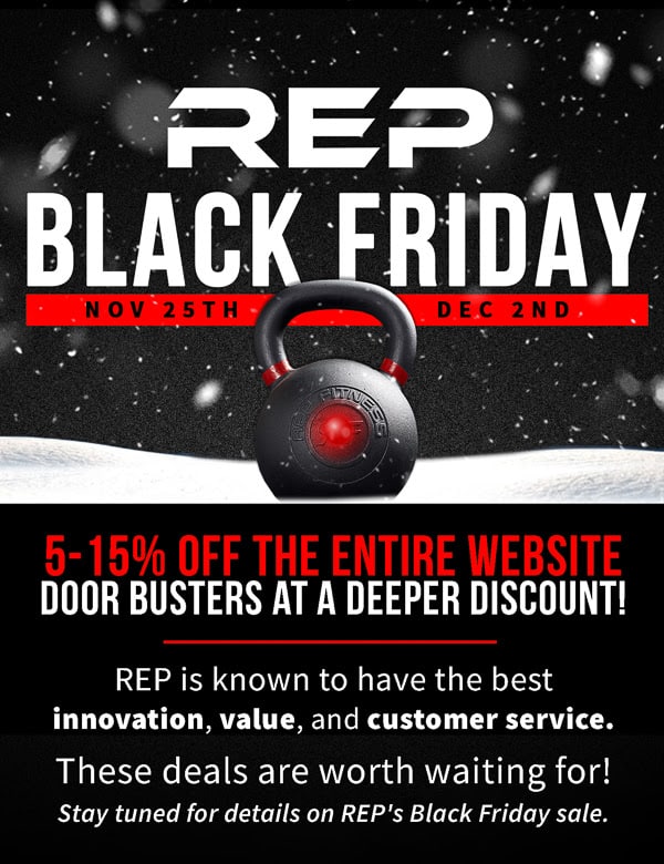 Rep Fitness Cyber Monday Sale Soon