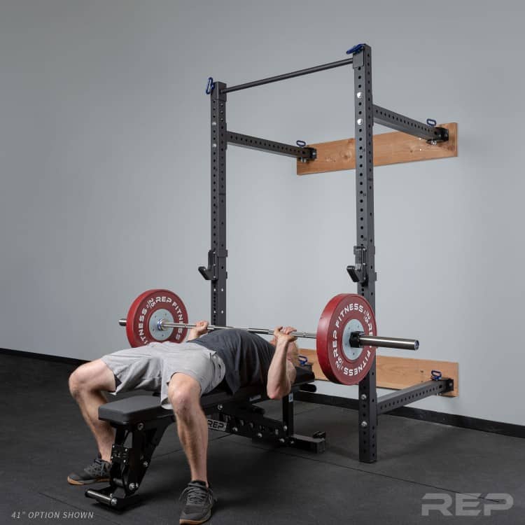 Best Folding Power Rack Fit At Midlife - Wall Mounted Fold Down Bench Press