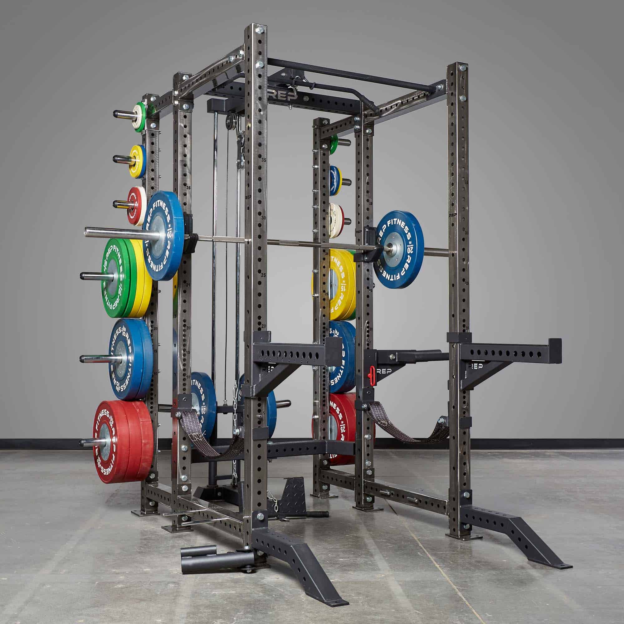 Rep Fitness Power Racks Fit At Midlife   Rep Fitness Pr 4000 Power Rack With Accessories 