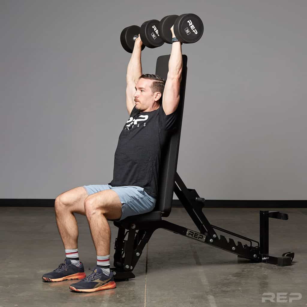 Rep AB-5200 at maximum incline of 85 degrees