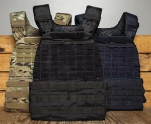 Rogue Fitness Weight Vests include the 5.11 TacTec Plate Carrier - Made from an ultra-durable, water-resistant 500D nylon, the 5.11 TacTec™ Plate Carrier Vest is uniquely designed to give the wearer an increased range of motion with a lightweight feel and optimal breathability. This is the CrossFit plate carrier that you frequently see in the CrossFit games. Will it appear in the 2019 games?