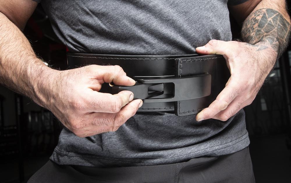 Rogue lever belt for powerlifting