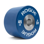 Rogue Dumbbell Bumpers - use them with a loadable dumbbell, or as a compact option with a regular bar - or anywhere you need compact or quiet weights!