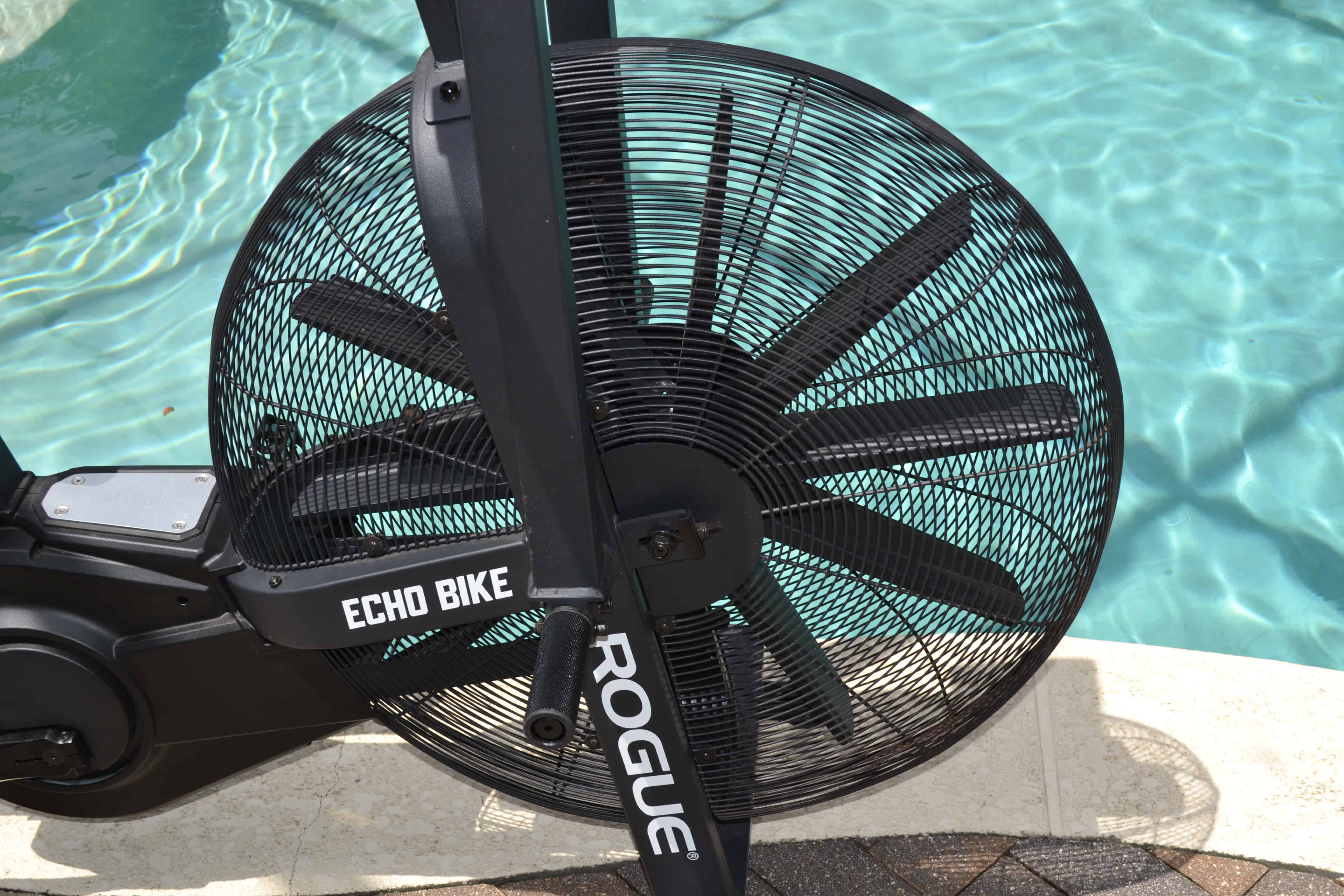 The Rogue Echo Bike has ten fan blades - and they aren't small.