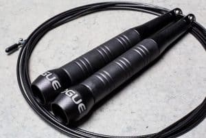 The king of speed ropes?  The Rogue Fitness SR-343 Mach Speed Rope - thin, but dense cable and a custom bearing system makes this rope the fastest speed rope around.