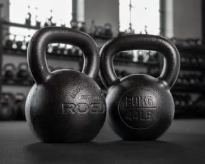 The Rogue E-Coat Kettlebell are made from ductile iron  and represent Rogue's new, exclusive line-up of American-made KBs.