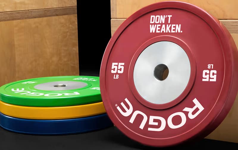 Which rogue best sale bumper plates