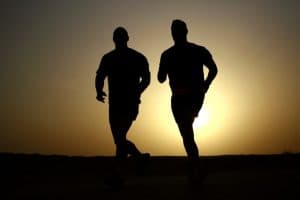 Running - a great outdoor fitness activity that is both simple and effective.