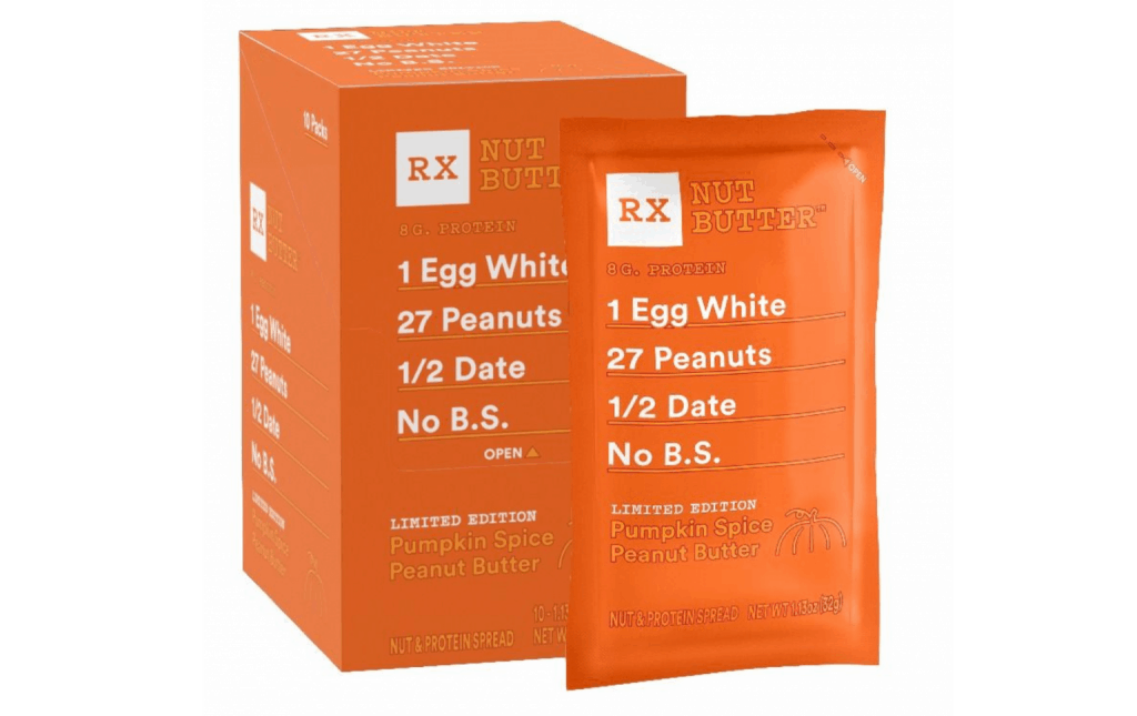 Pumpkin Spice Peanut Butter limited edition RxBar