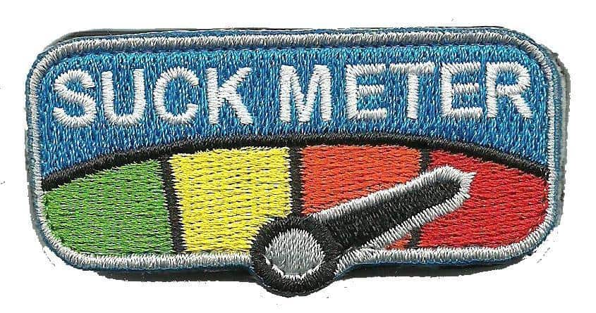 Suck Meter Tactical Patches - By Gadsden and Culpeper
