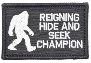 Reigning Hide And Seek Champion - by Tactical Gear Junkie - Morale Patch