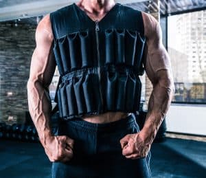 weighted vest for a workout